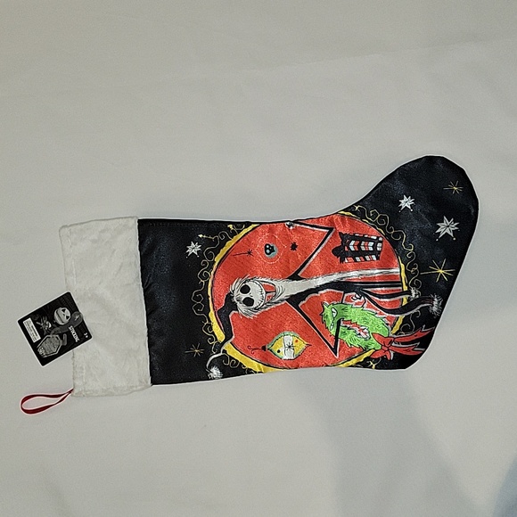 Disney Stocking The Nightmare Before Christmas Jack Skellington NWT - Picture 1 of 7